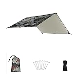 ZouGAOYuAn Outdoor-Zelt Rodless Canopy Camping Zelt Reise Outdoor Camping Zelt Markise Schatten Tuch Shelter Camping Picknick Regenfest Sonnenschutz Pergola (Color : Camouflage, Size : 3x3m)